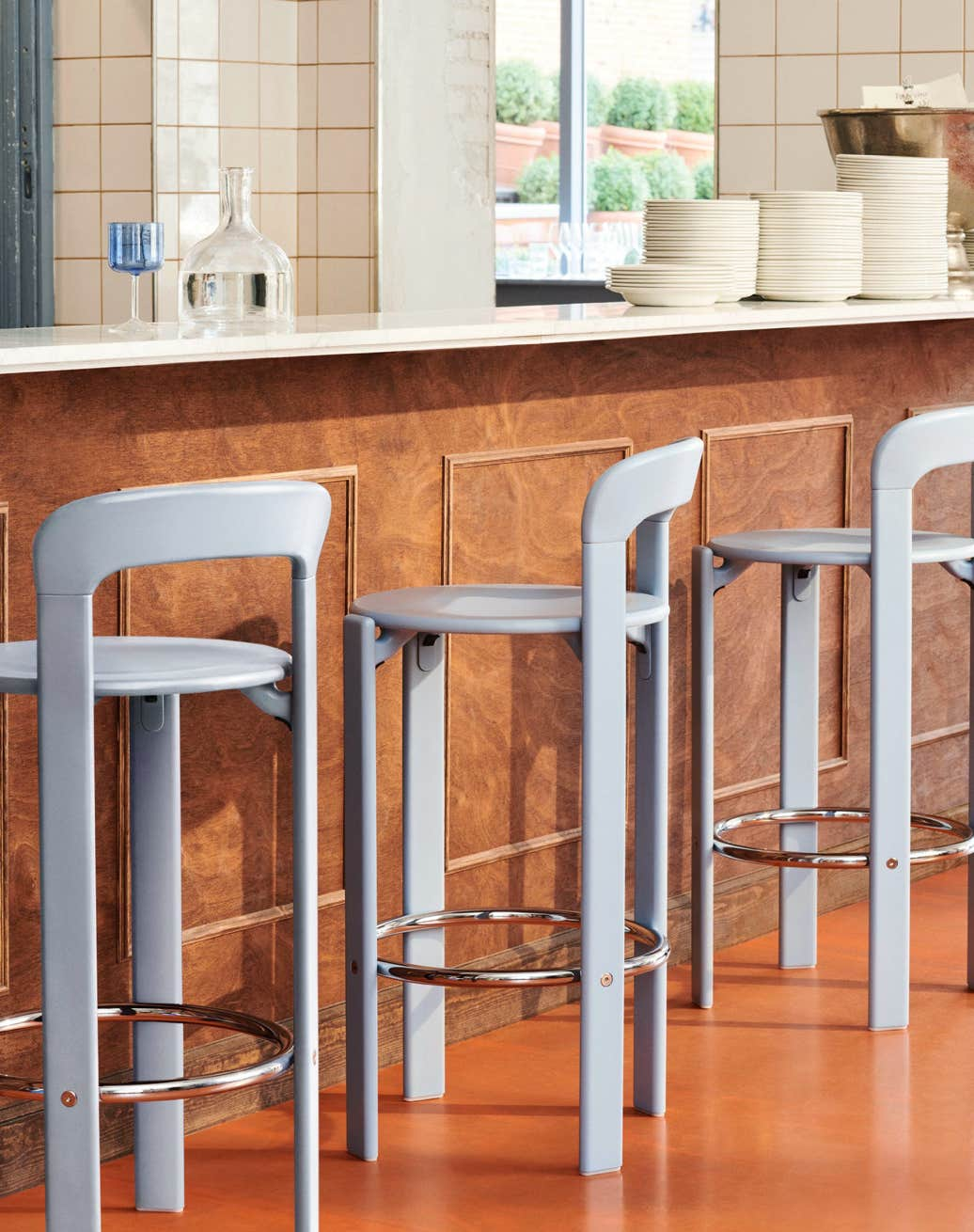 Hay barstools