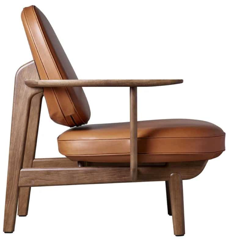 Fred JH97 lounge chair Jaime Hayón – Fritz Hansen