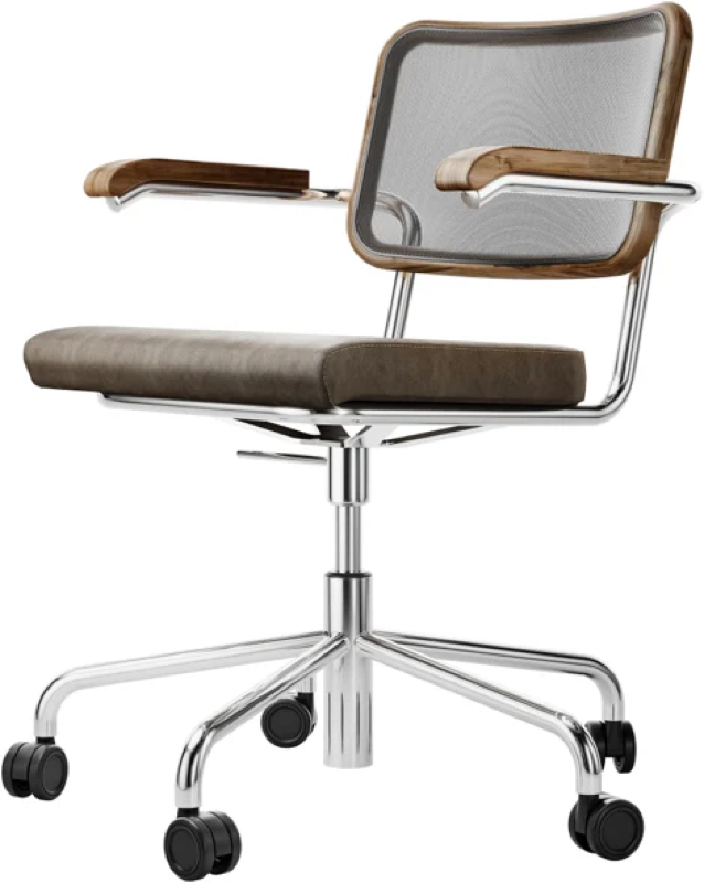 Chaise pivotante S64  Marcel Breuer, 1929/30 – Thonet