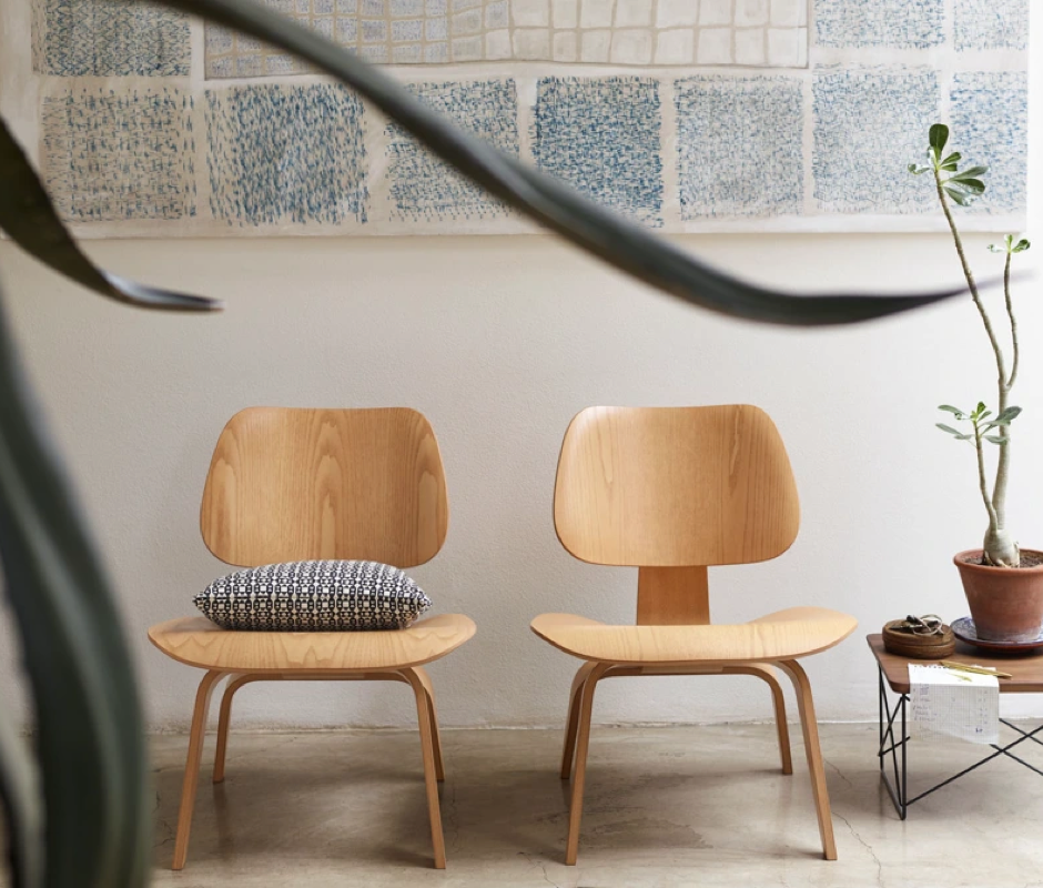 LCW lounge chair – Vitra – Charles & Ray Eames, 1944/46