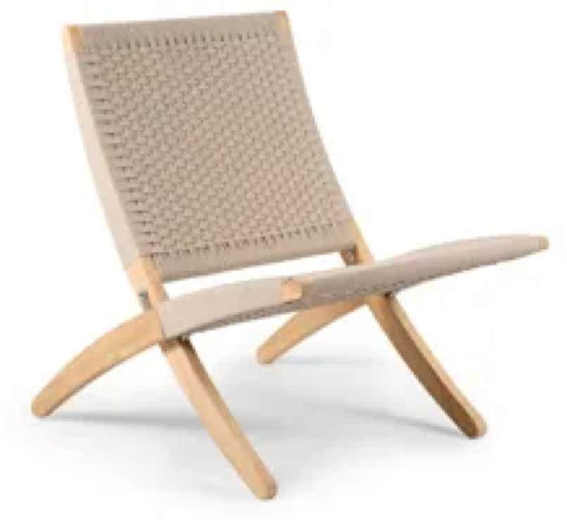 Cuba chair MG501 outdoor Morten Gøttler, 1997 Carl Hansen & Søn