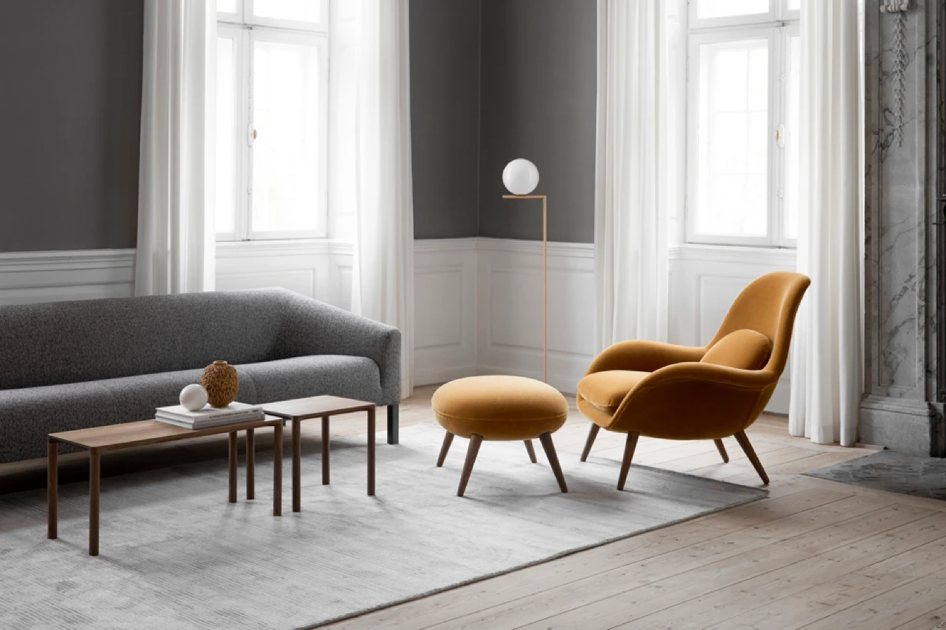 Fredericia lounge chairs