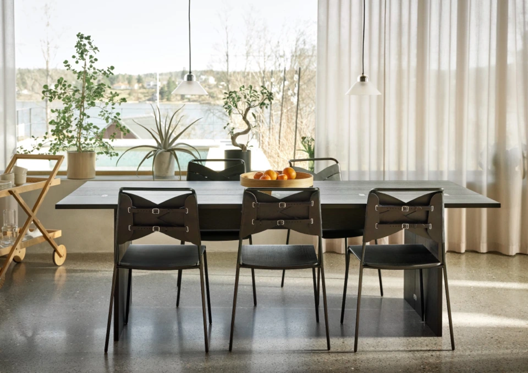 chaises pieds métal Design House Stockholm