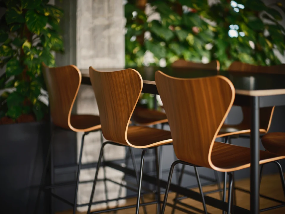 Fritz Hansen barstools