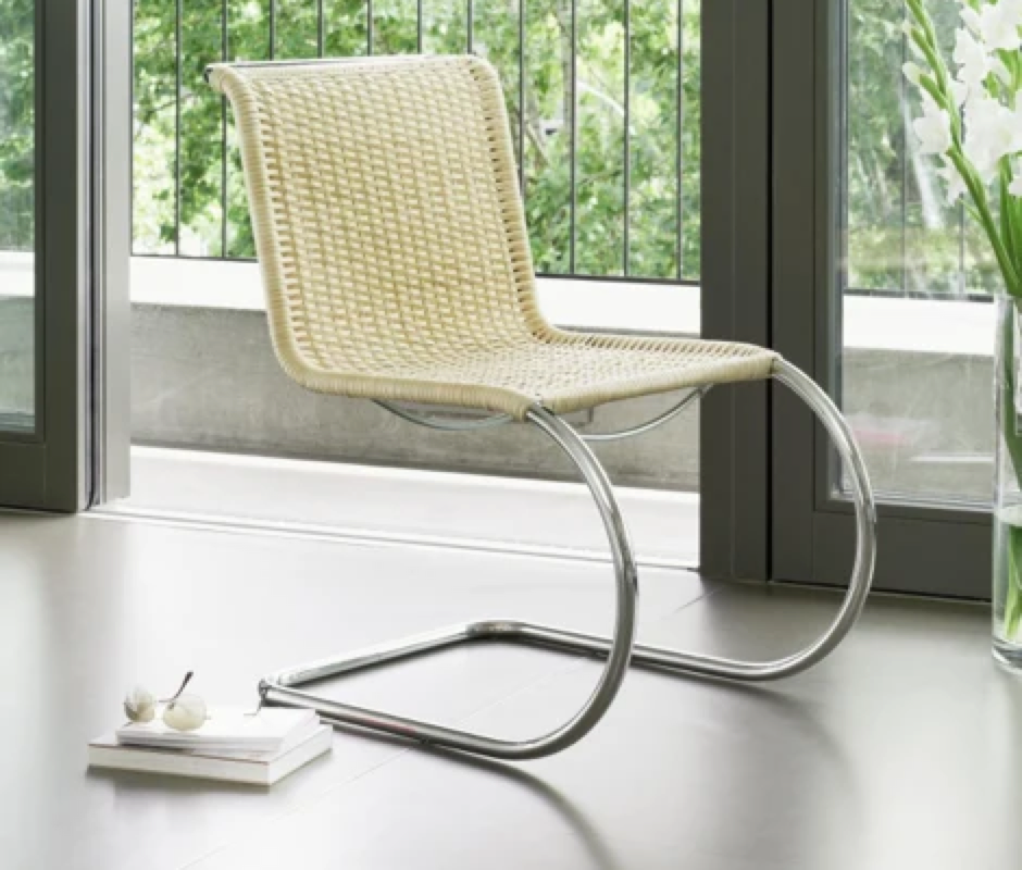 Chaise S533 / S533F  Ludwig Mies van der Rohe, 1927 – Thonet