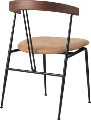 chaises design scandinaves pieds métal