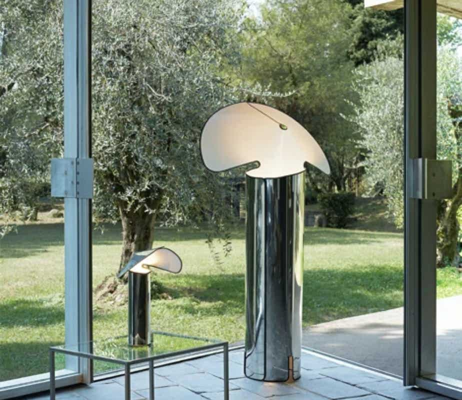 Chiara floor lamp Mario Bellini, 1969  – Flos