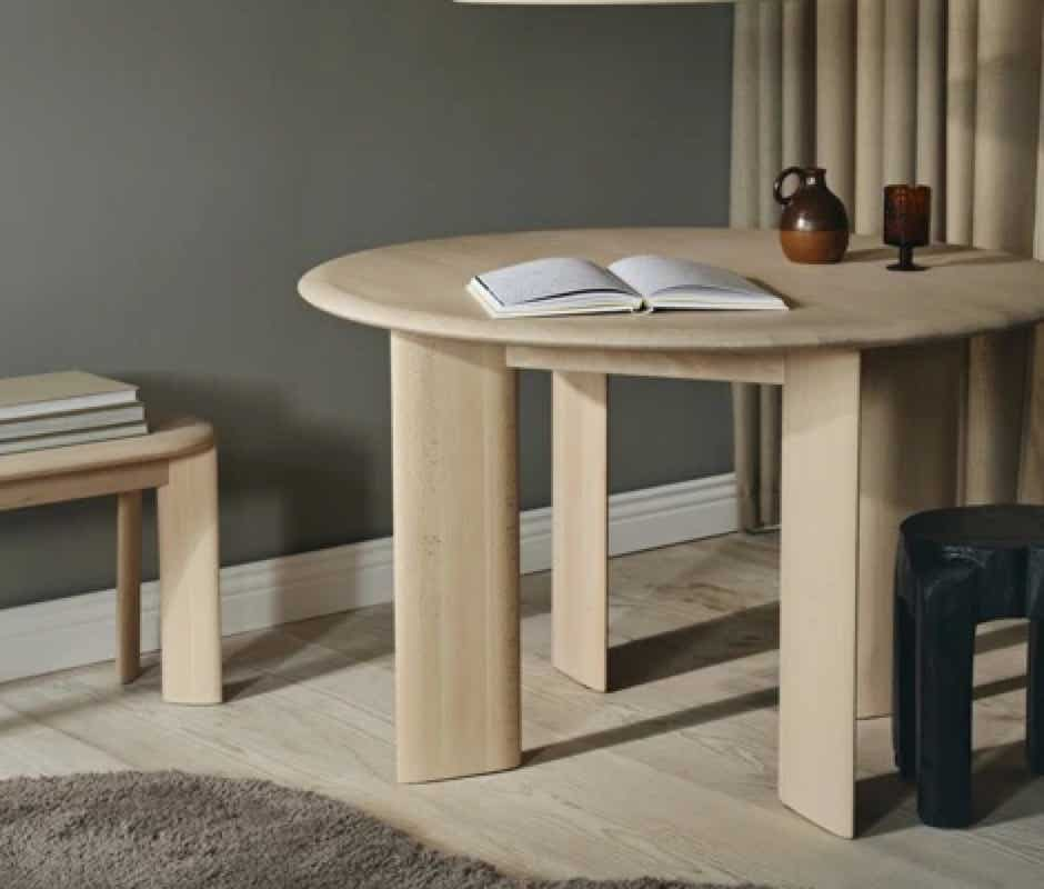 Table et banc Bevel  Ferm Living