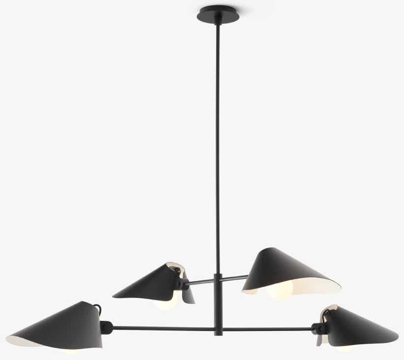 Bonnet SC91 chandelier Space Copenhagen – AndTradition