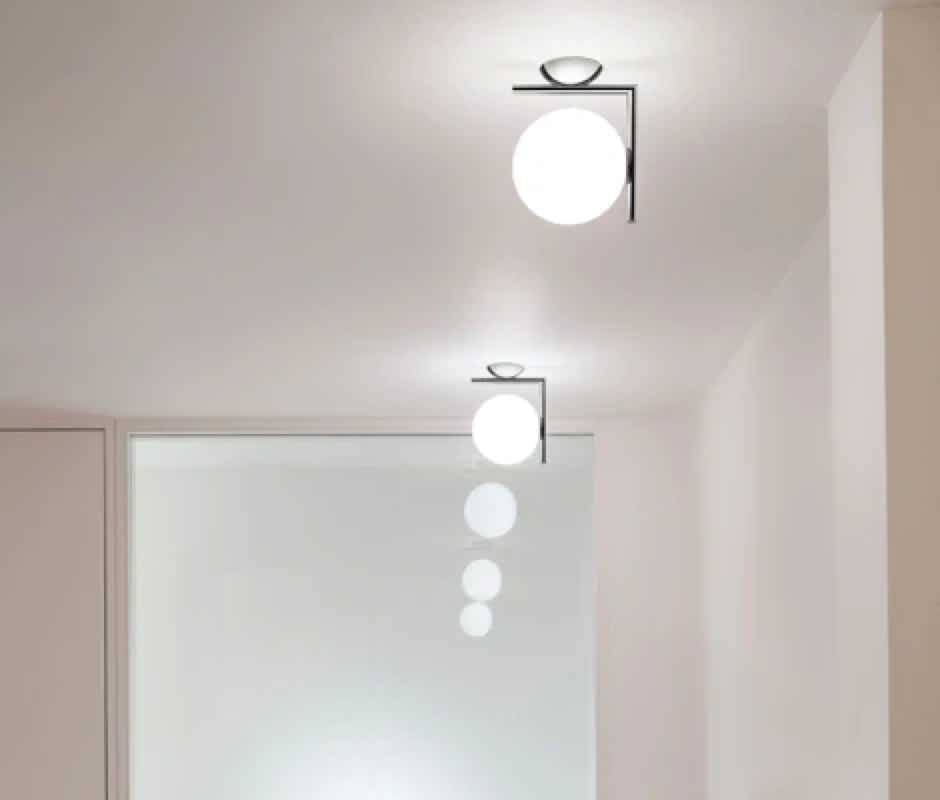 plafonnier IC Double design Michael Anastassiades, 2014 Flos