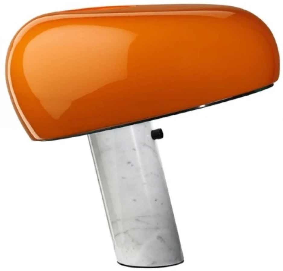 Snoopy table lamp Achille & Pier Giacomo Castiglioni, 1967 – Flos