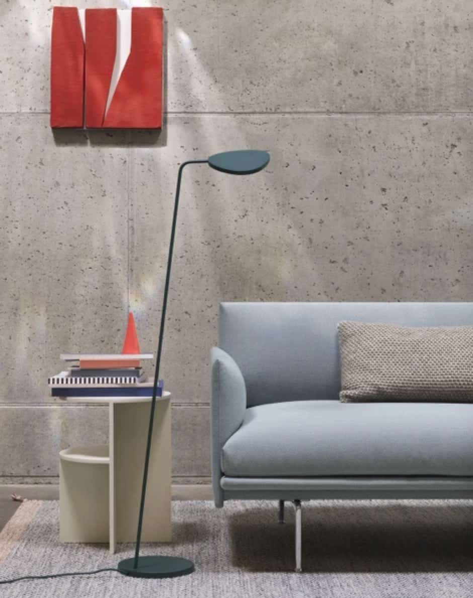 Leaf floor lamp Broberg & Ridderstråle – Muuto