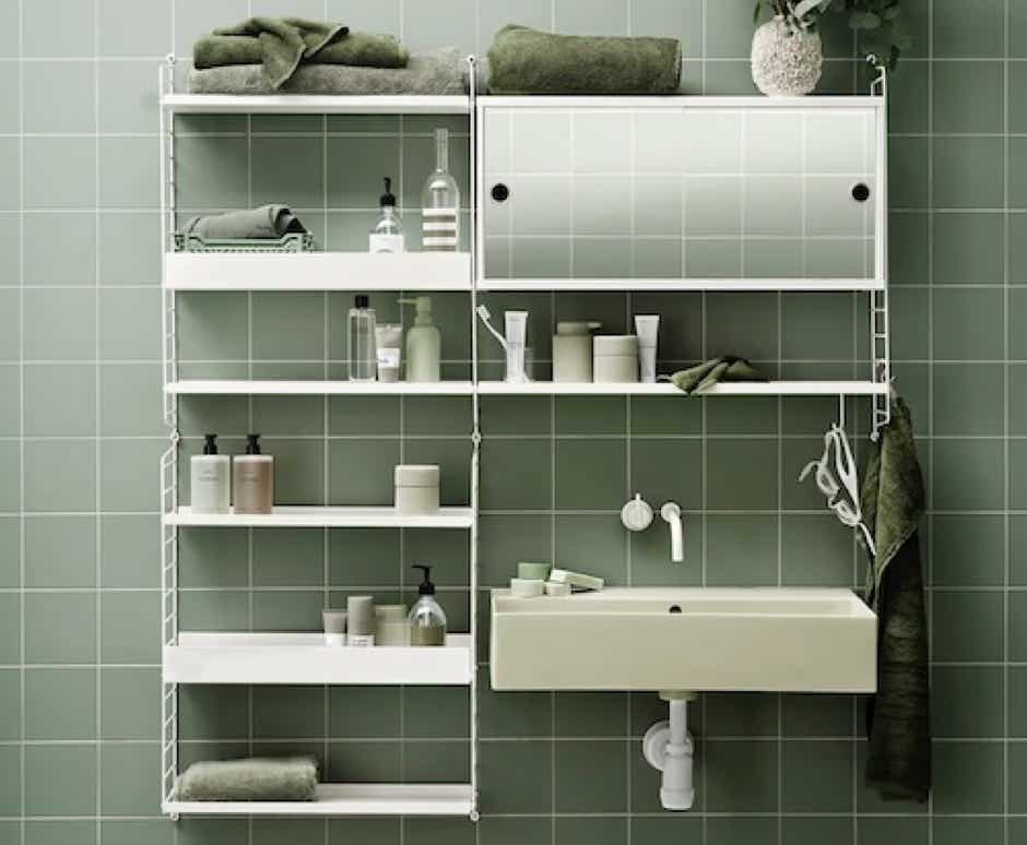 String System shelves – Nils Strinning – String furniture