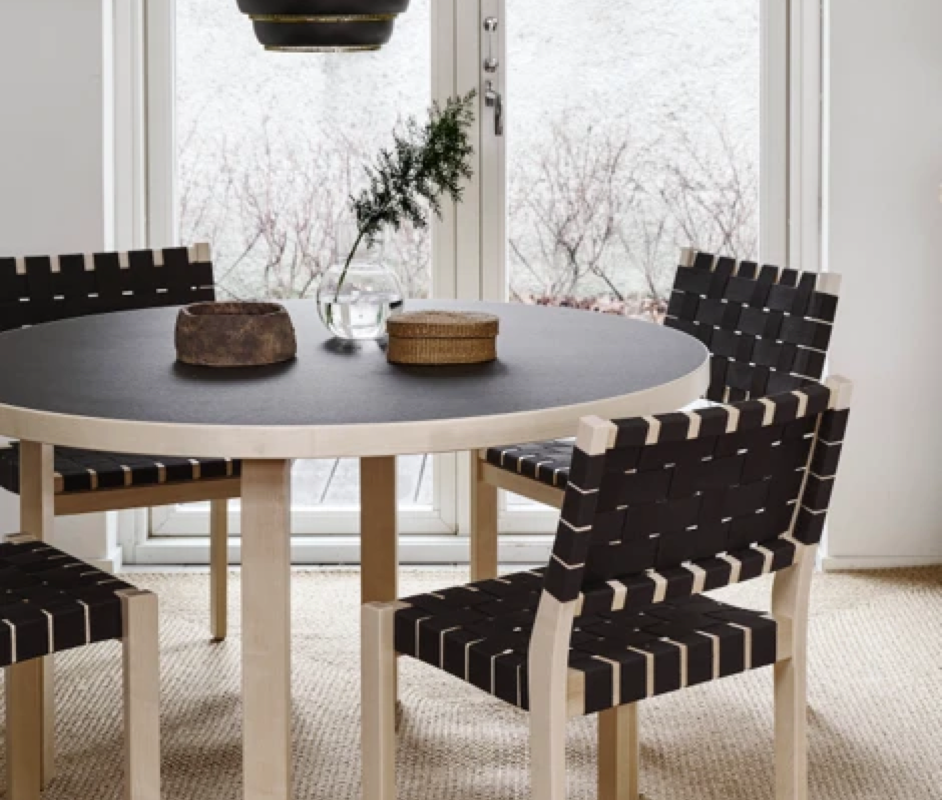 Aalto round table Alvar Aalto, 1935 – Artek