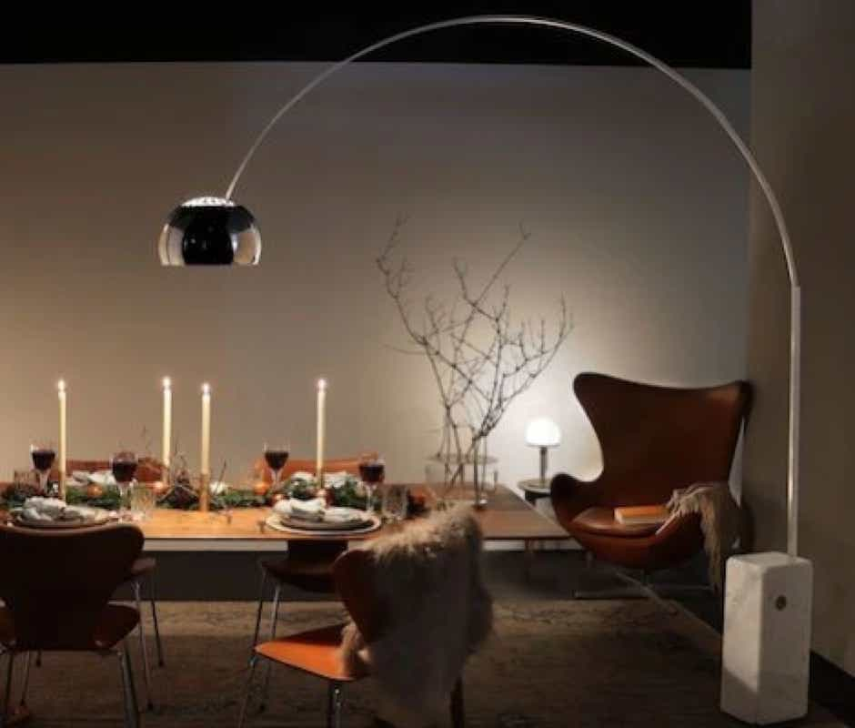 Arco floor lamp Achille & Pier Giacomo Castiglioni, 1962 – Flos