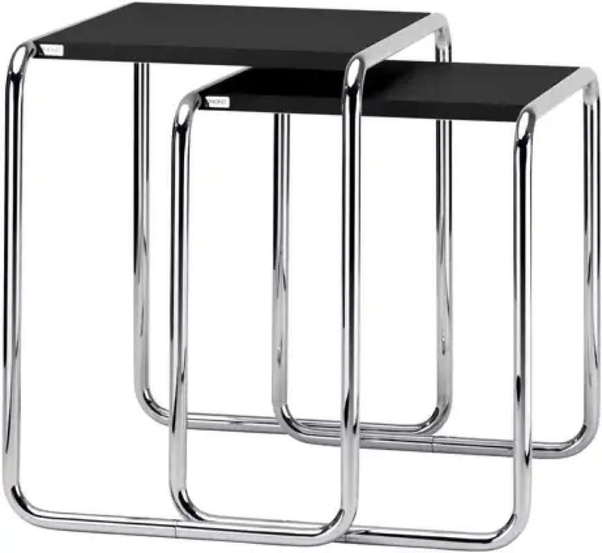 Tables Gigognes B9  Marcel Breuer, 1925/26  Thonet