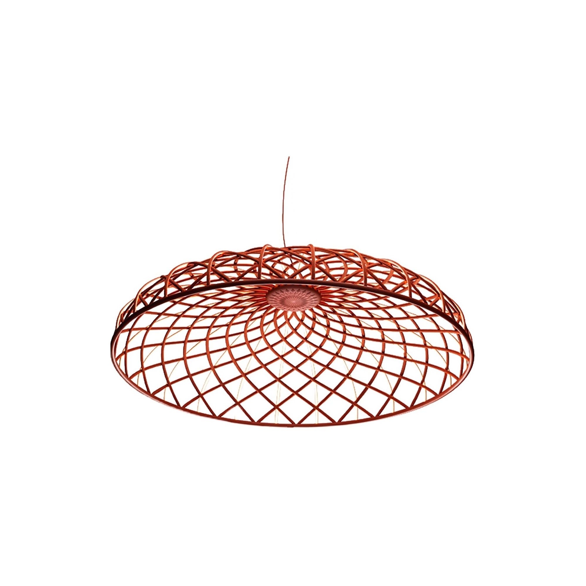 Skynest pendant – brick red (F6392035) - Flos