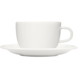 Tea cup and saucer Raami - white porcelain – 27 cl - Iittala