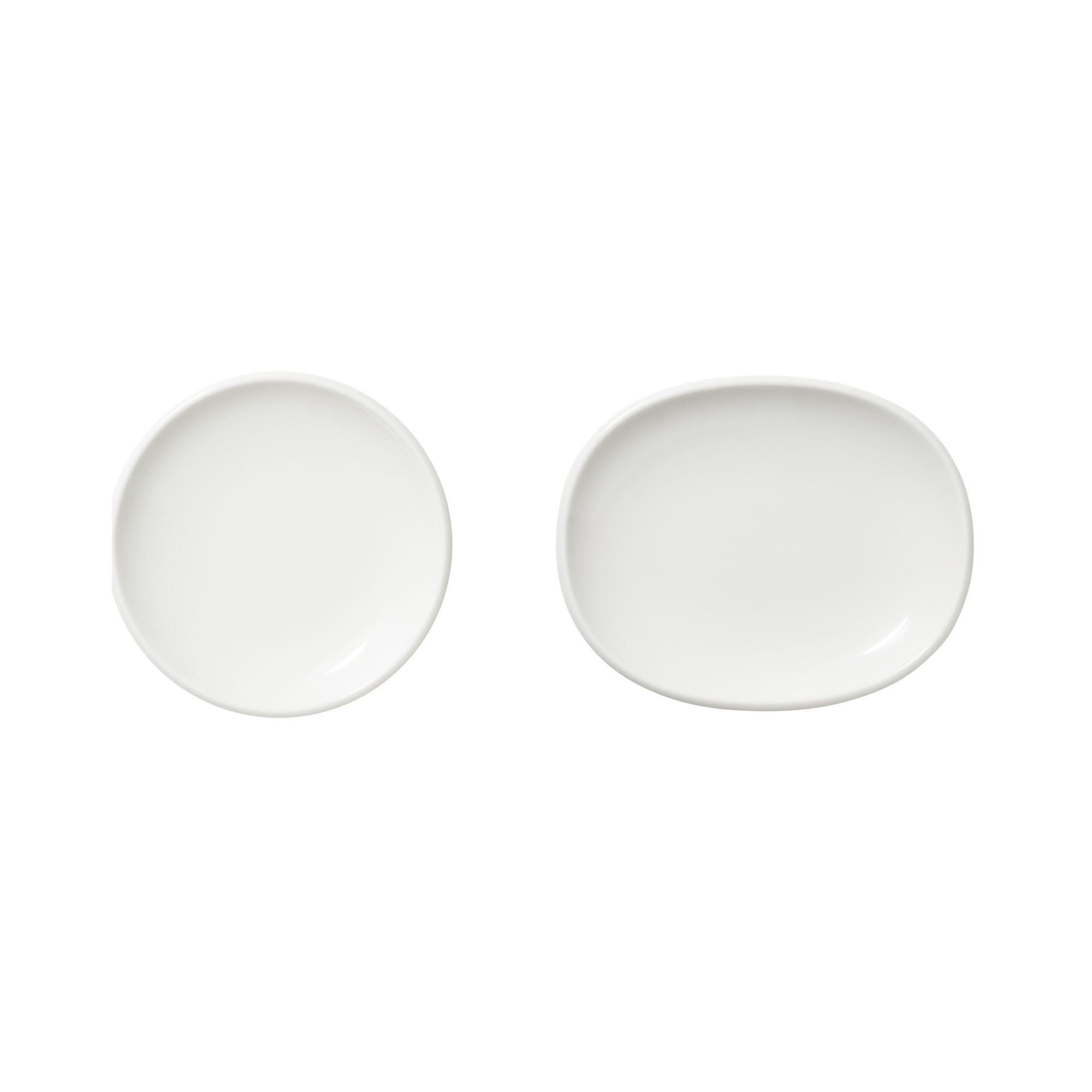 Lot de 2 petites assiettes Raami – porcelaine blanche - Iittala