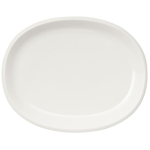 Raami serving platter – white porcelain – Ovale - Iittala