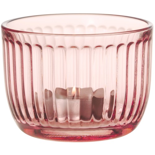 Raami tealight candleholder – salmon pink