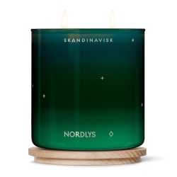 ÉPUISÉ Bougie parfumée - NORDLYS 2 mèches - 400g