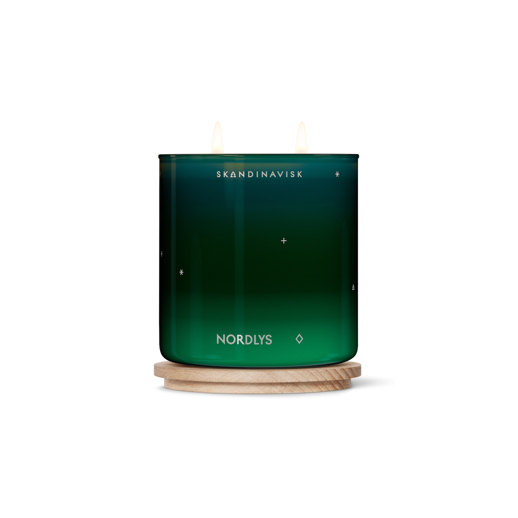 ÉPUISÉ Bougie parfumée - NORDLYS 2 mèches - 400g