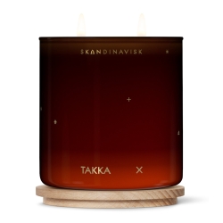 ÉPUISÉ Bougie parfumée - TAKKA 2 mèches - 400g