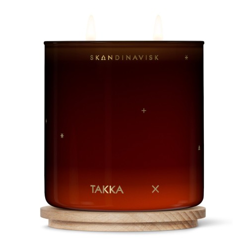 ÉPUISÉ Bougie parfumée - TAKKA 2 mèches - 400g