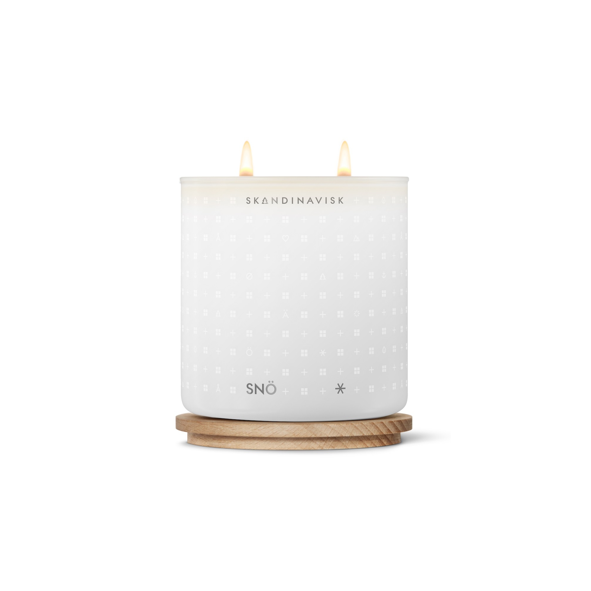 SOLD OUT Scented candle - SNÖ 2-Wick - 400g