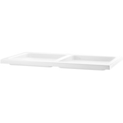 pullout drawer - 58x30cm - white ABS - String Furniture