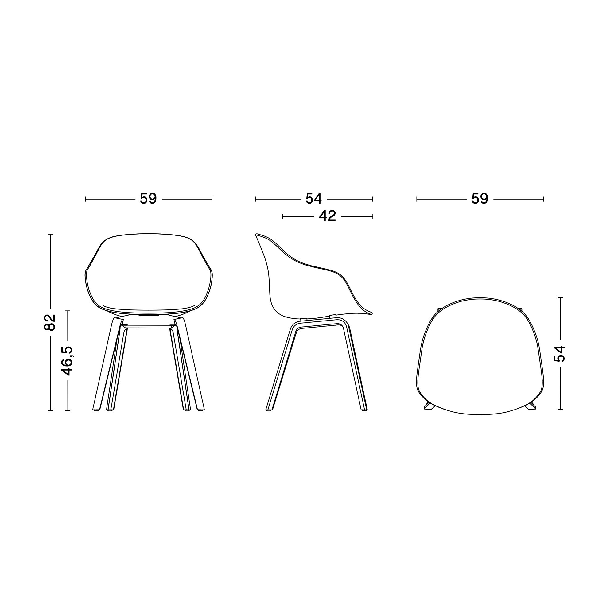 AAC222 Chair - HAY