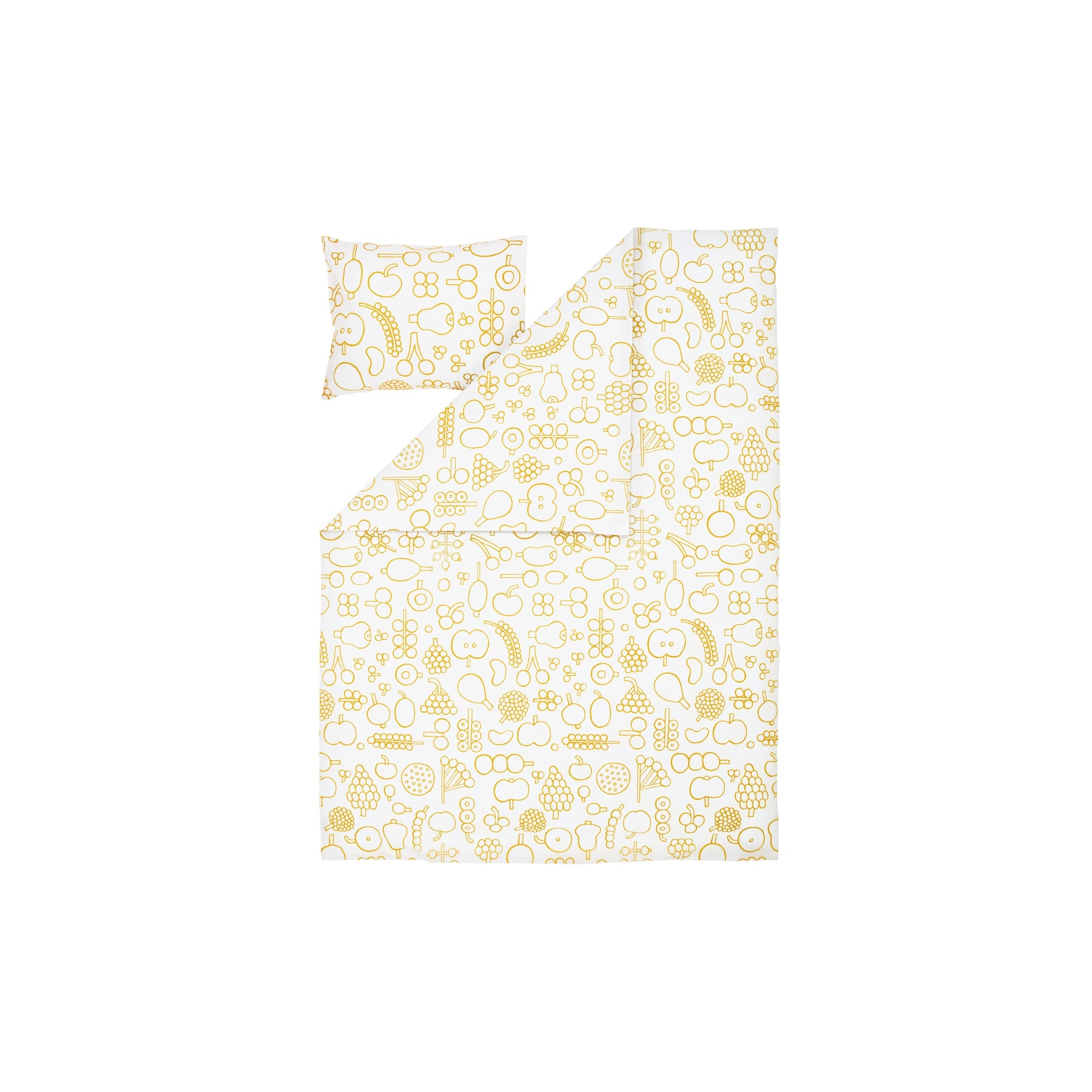 SOLD OUT - Frutta Yellow  – Duvet Cover 150x210 cm - Iittala