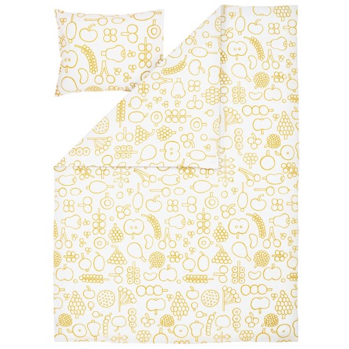 EPUISE - Frutta Jaune – Housse de couette 150x210 cm OTC - Iittala