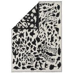 Cheetah Noir & Blanc  – Plaid 180x130cm OTC - Iittala