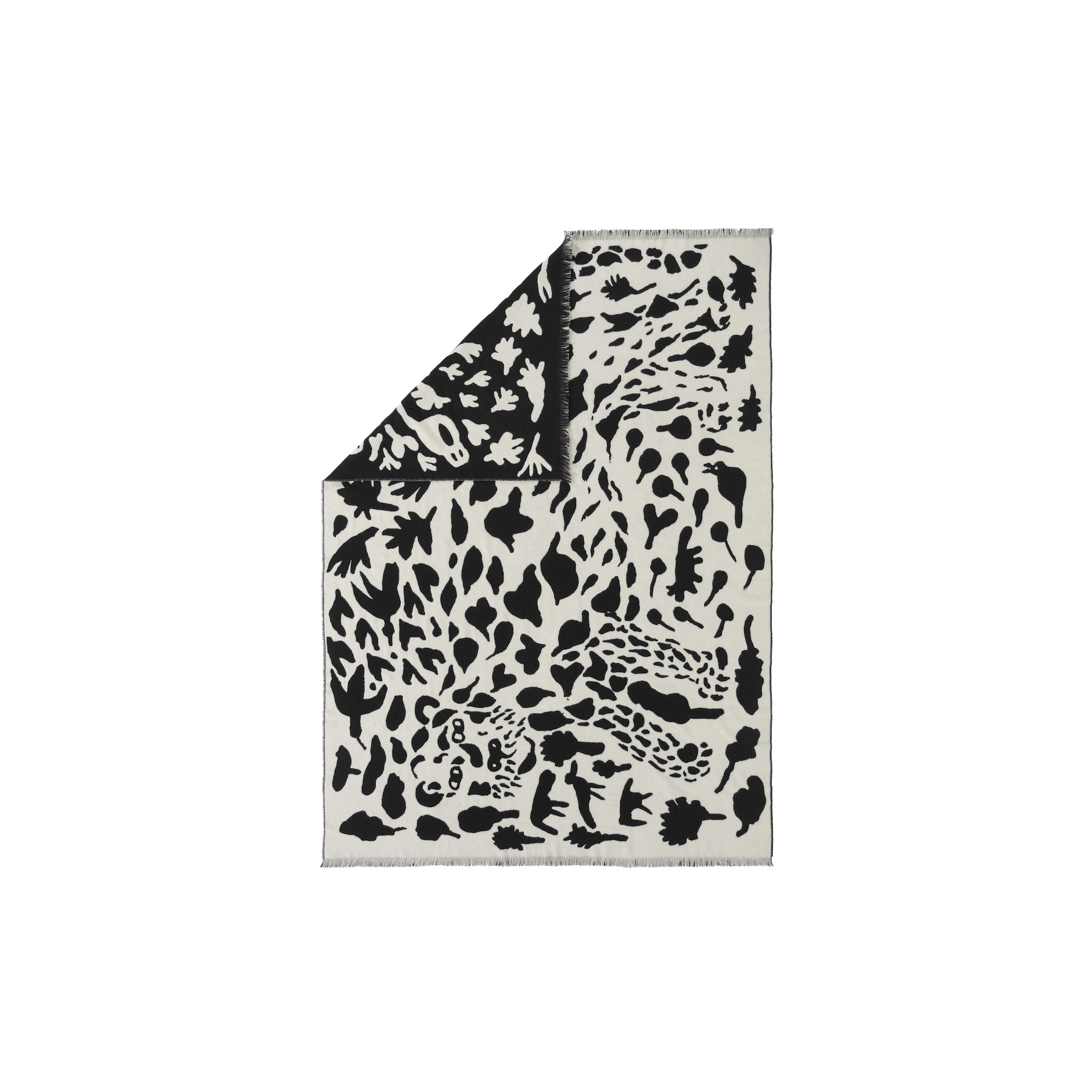 Cheetah Black & White  – Blanket 180x130cm - Iittala