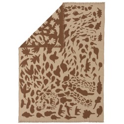 Cheetah Marron  – Plaid 180x130cm OTC - Iittala