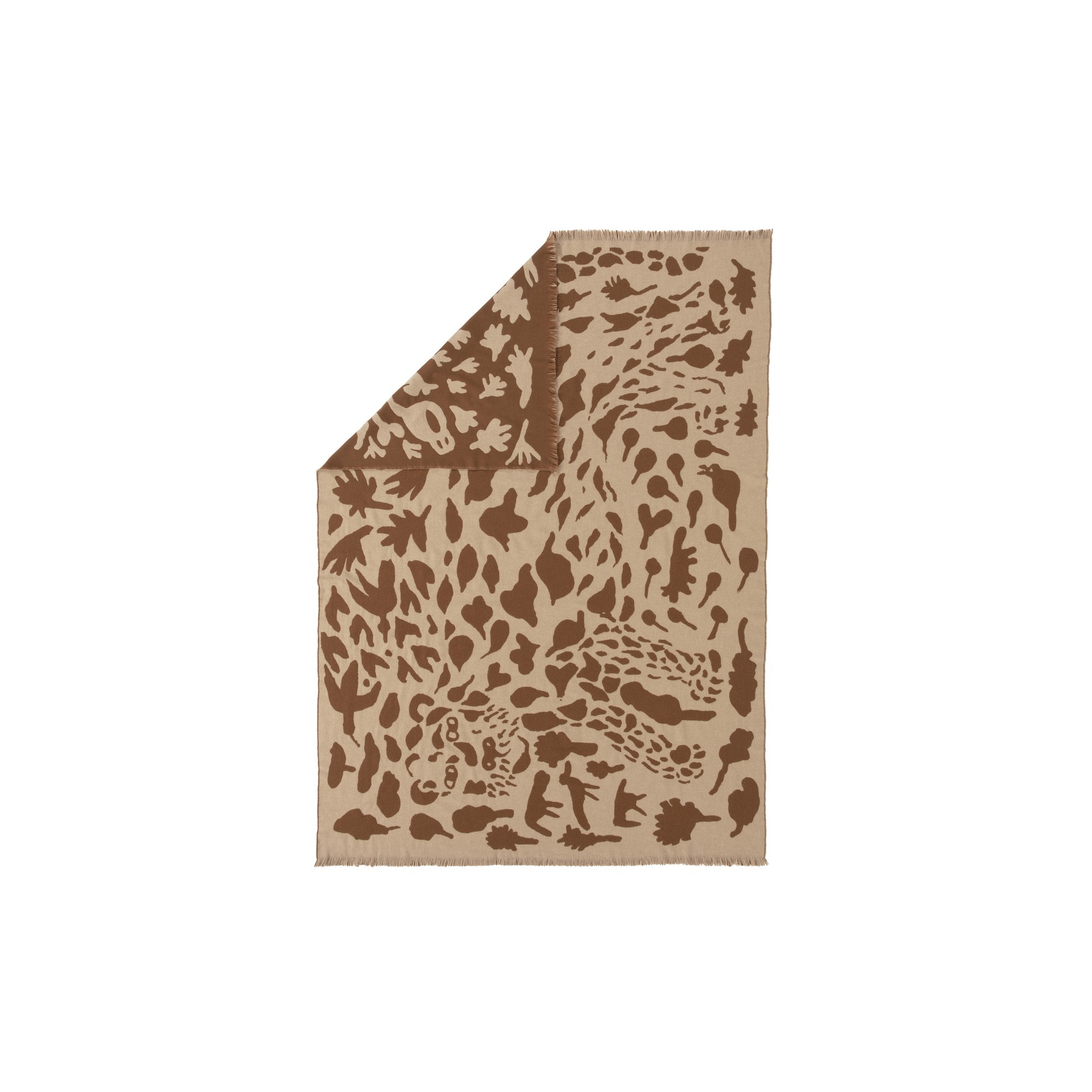 Cheetah Brown  – Blanket 180x130cm - Iittala