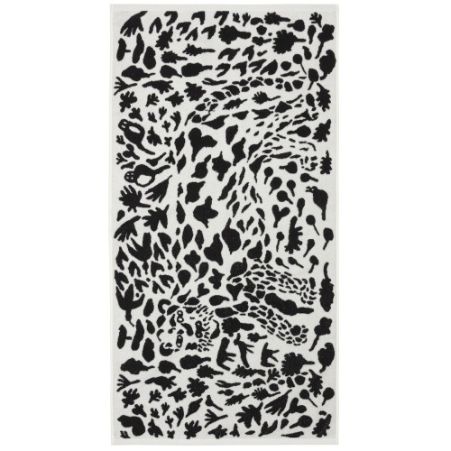 Cheetah Noir & Blanc  – Serviette 70x140cm OTC - Iittala