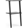 2 shelves – Black lazur ash – Libri shelf - Swedese