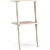 2 shelves – White pigmented ash – Libri shelf - Swedese