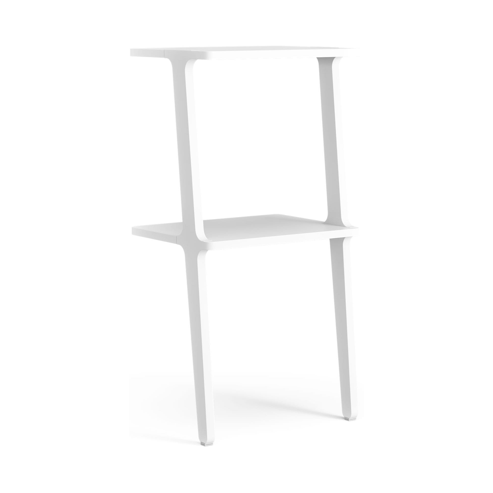 2 shelves – White lazur ash – Libri shelf - Swedese