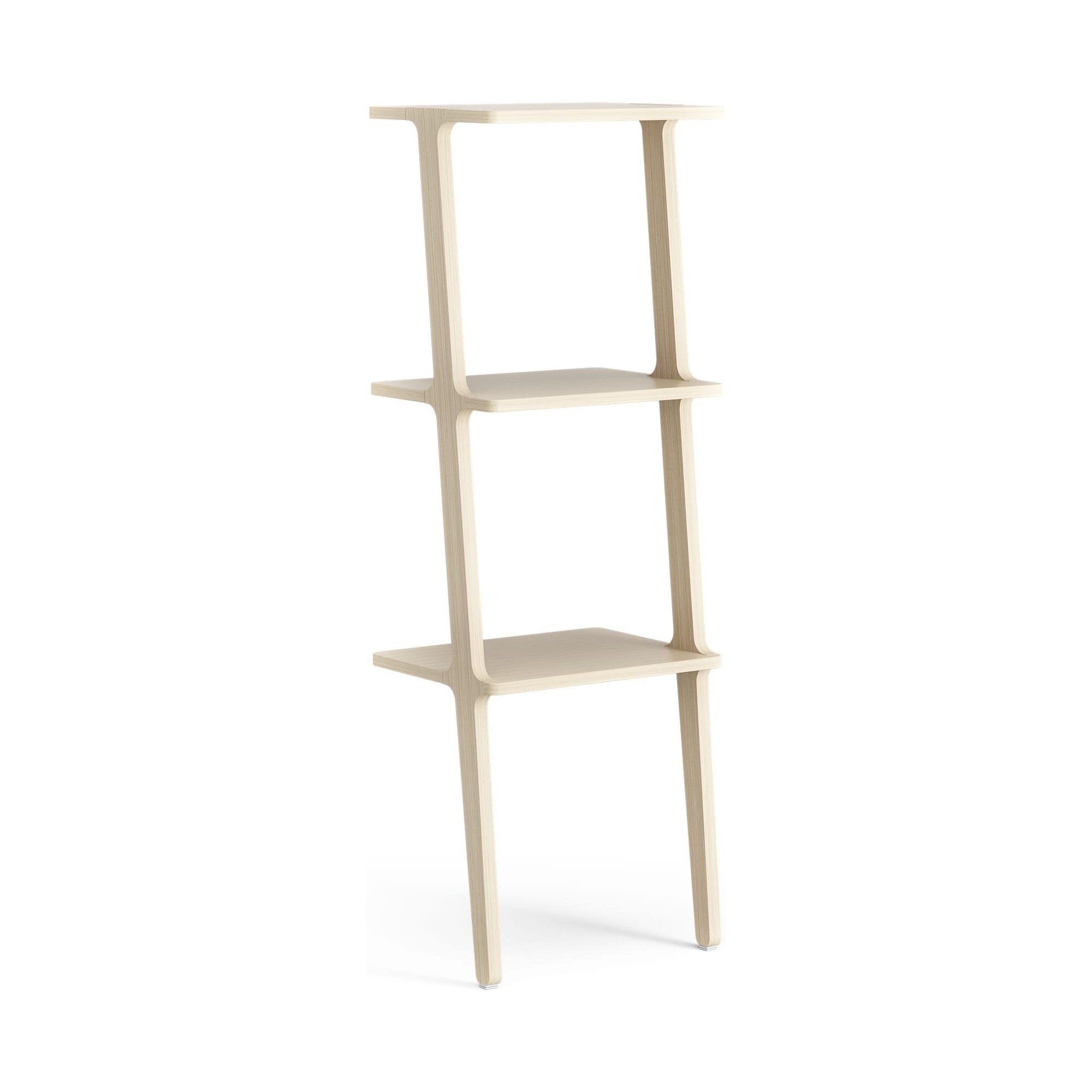 3 shelves – Ash – Libri shelf - Swedese