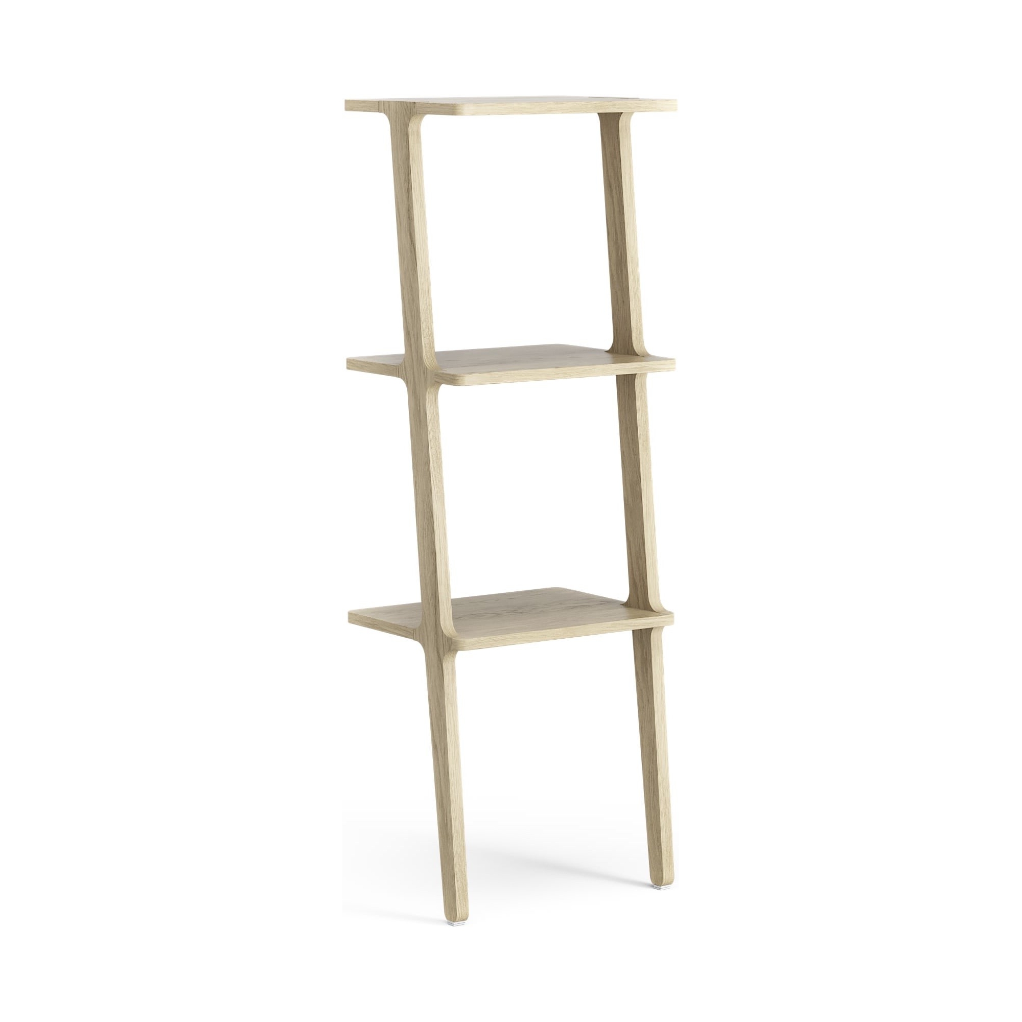 3 shelves – Oak – Libri shelf - Swedese