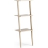 3 shelves – White pigmented oak – Libri shelf - Swedese