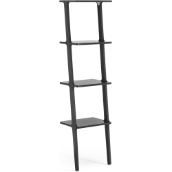 4 shelves – Black lazur ash – Libri shelf - Swedese