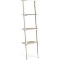 4 shelves – White pigmented ash – Libri shelf - Swedese