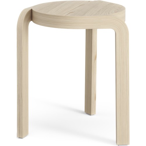 natural ash - Spin stool – H44 cm - Swedese