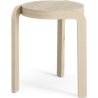 frêne naturel - tabouret Spin – H44 cm - Swedese