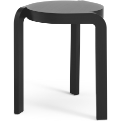 black lazur ash - Spin stool – H44 cm - Swedese